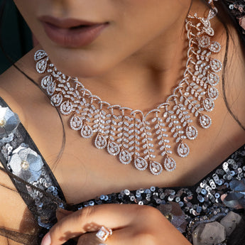 Cascade Lab Grown Diamond Necklace
